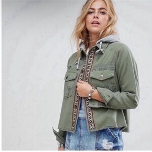Free People Weekend Wanderer Cargo Jacket